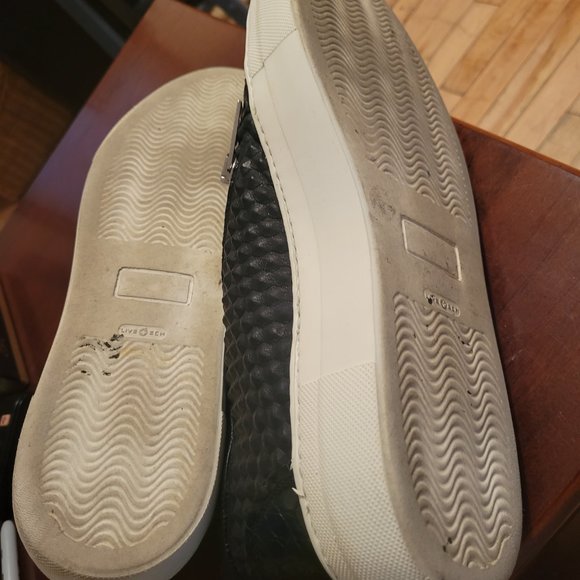 Bagatto Live Ech size 13.5 us/European 44 lace up/zipper black sneakers - Picture 9 of 15